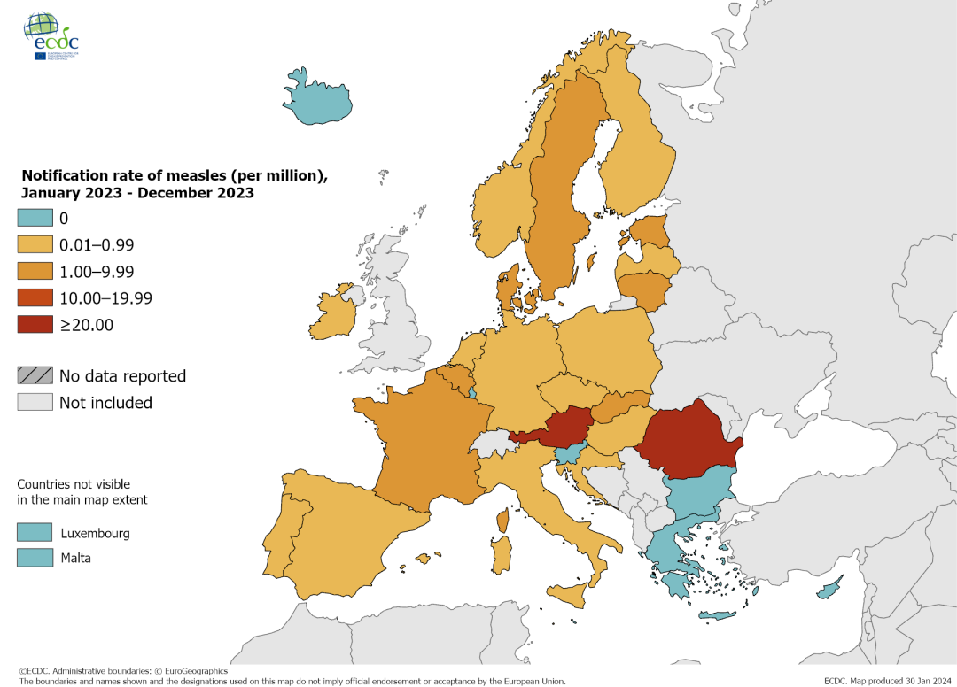 多国发布警告，欧洲麻疹激增45倍！那中国...