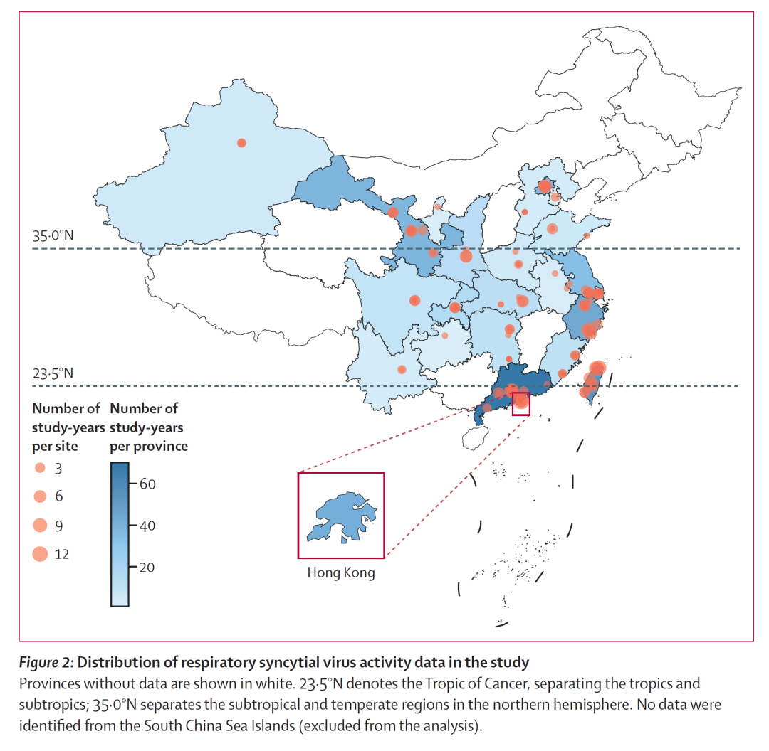 《柳叶刀-全球健康》：中国呼吸道合胞病毒流行性特征